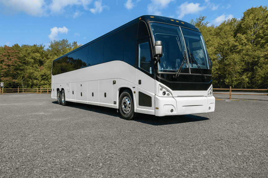 picture of Charter Bus Rental Carlsbad coach bus